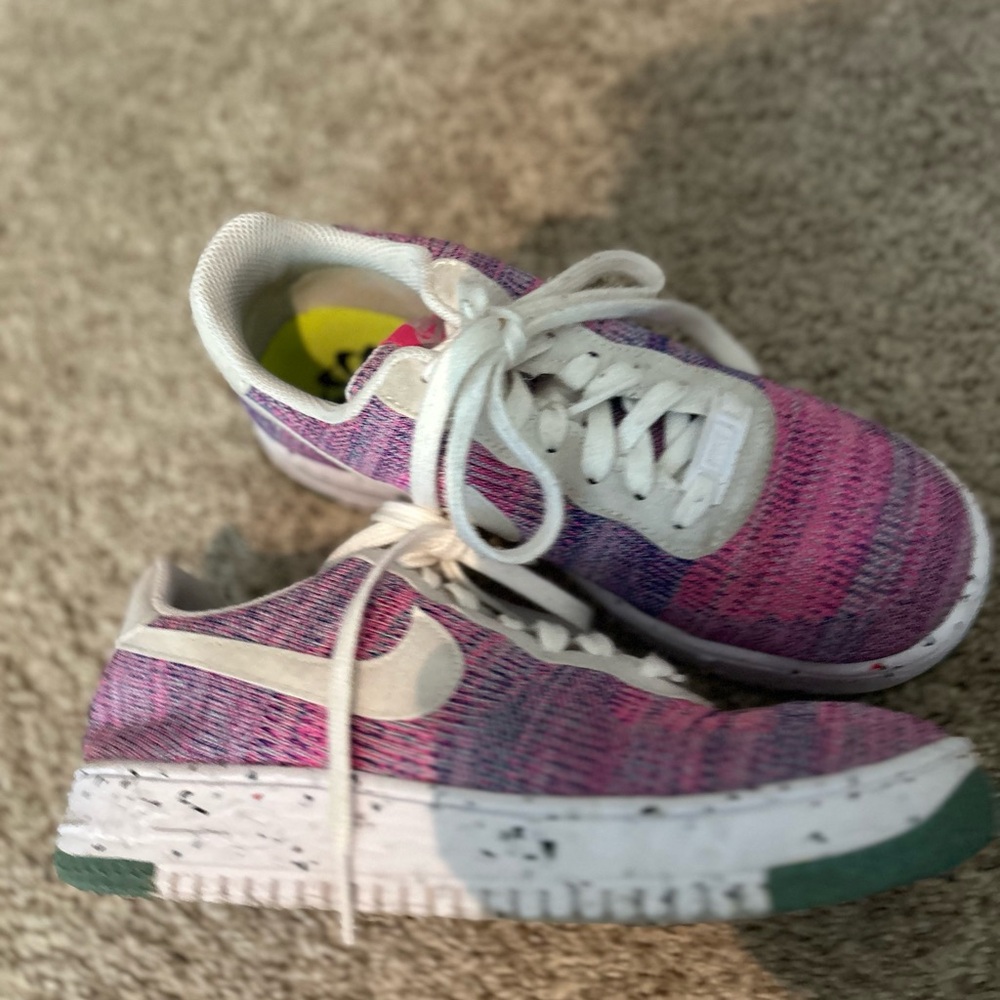 Nike Air Force 1 pink shoes women’s size 8